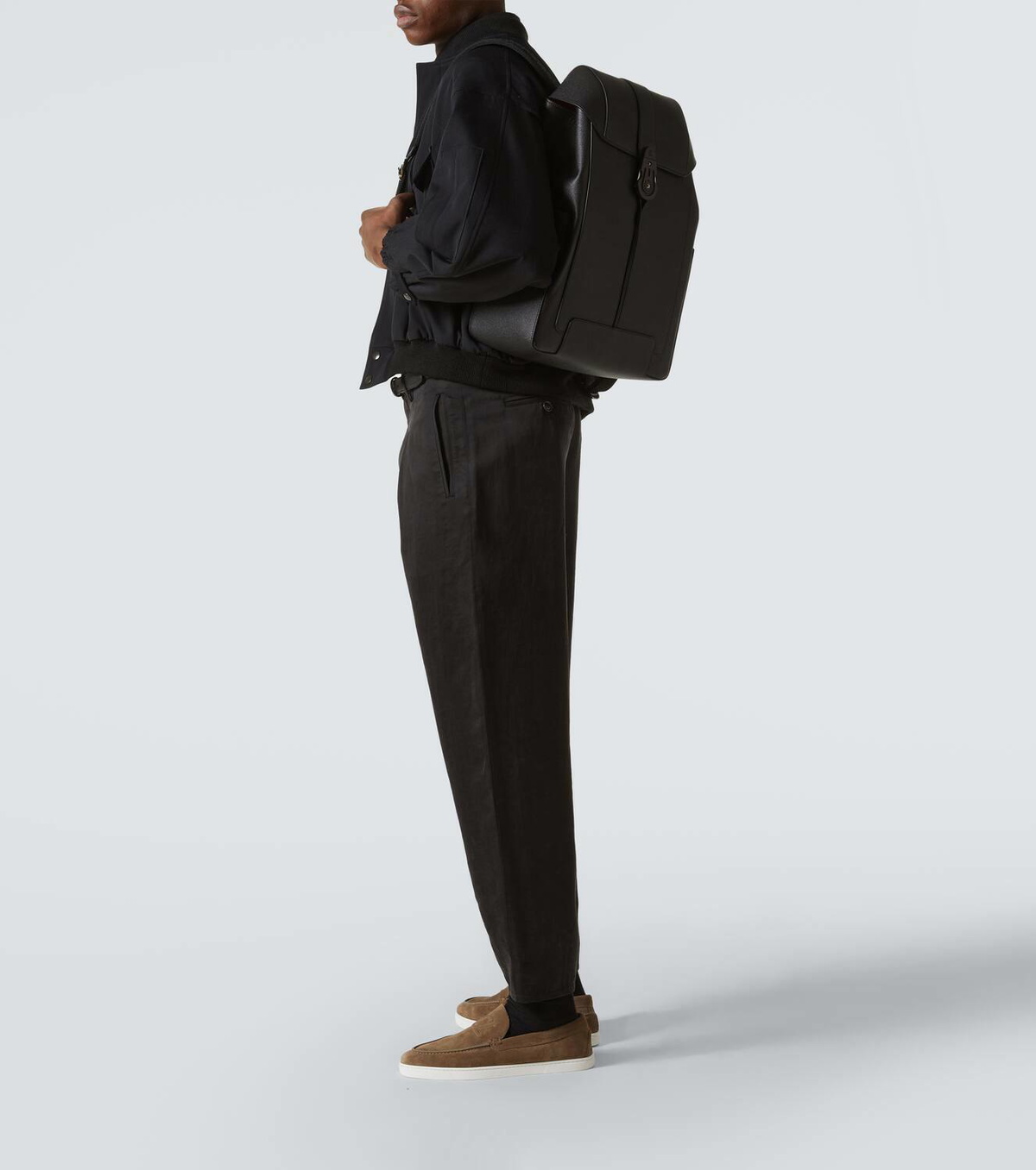 Christian Louboutin Groovy leather backpack
