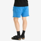 Les Tien Men's s Heavyweight Yacht Sweat Short in Washed Electric Blue