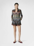Missoni - Mixed Viscose Lamé Shorts with Sequins, Women, Multicoloured