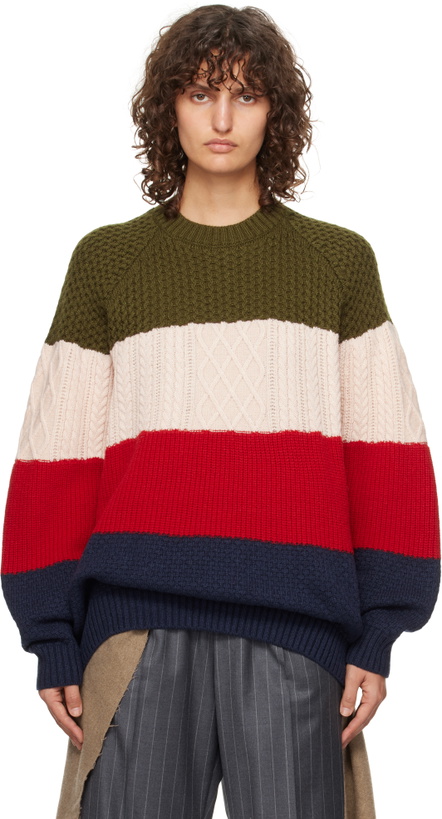 Photo: UNDERCOVER Multicolor UP2D4903 Sweater