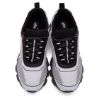 all in White and Silver Astro Sneakers