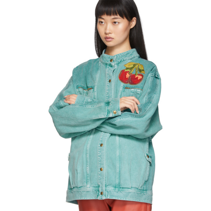 Gucci patch cheap jacket