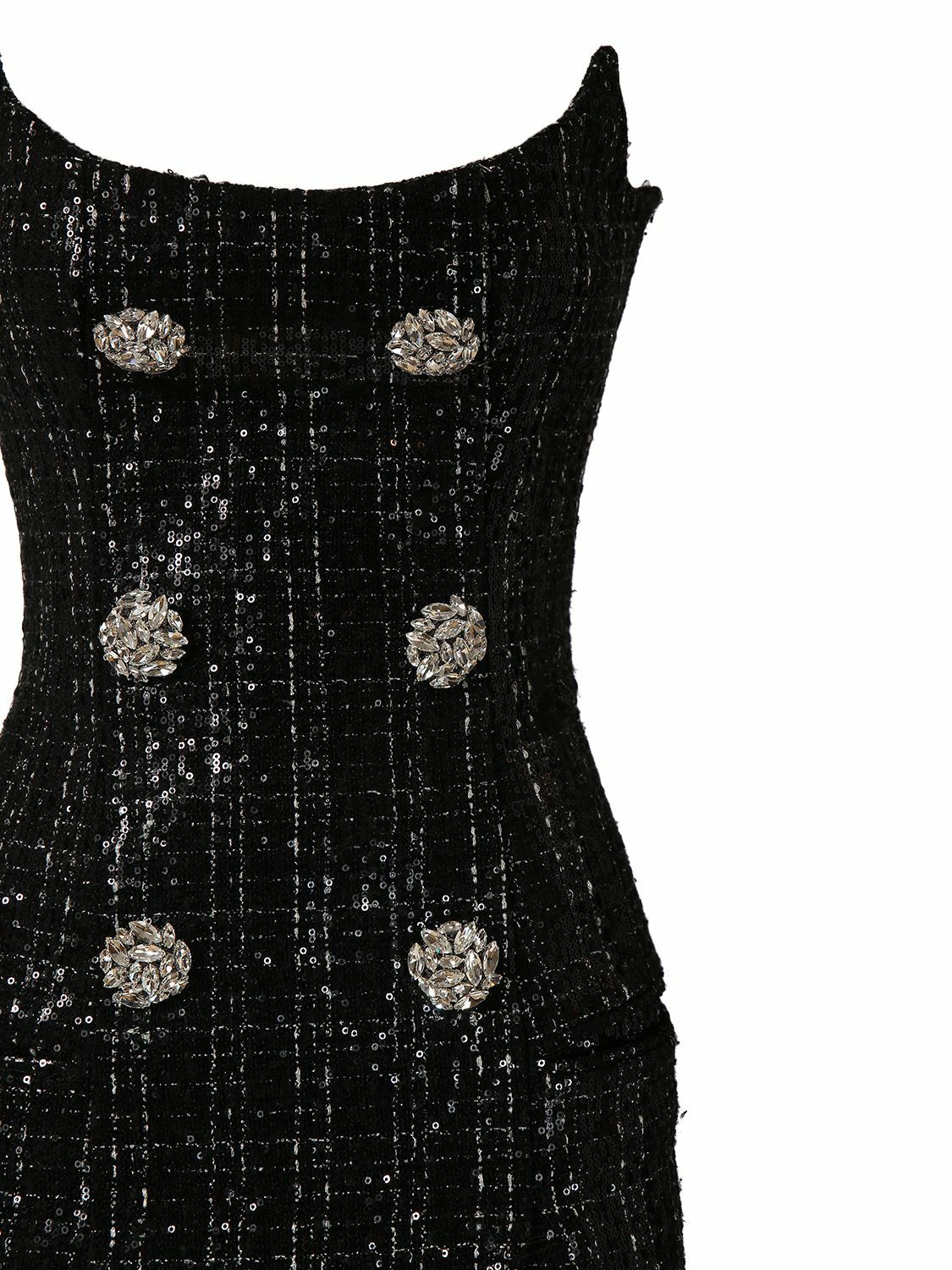 balmain corset dress BALMAIN