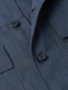 Valstar - Brixton Linen Overshirt - Blue