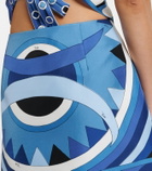 Pucci Printed silk miniskirt