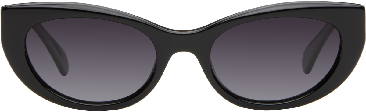 ANINE BING Black Cannes Sunglasses