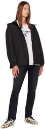 Dolce & Gabbana Black Hooded Jacket