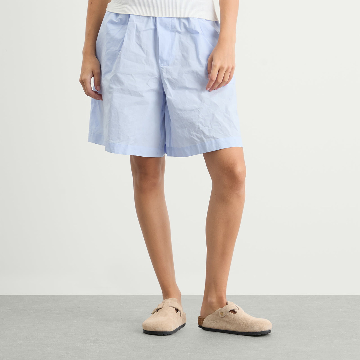 Baserange Women's Claude Shorts in Sax Blue