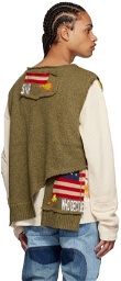 Who Decides War by MRDR BRVDO Green L'Ardeur Sweater