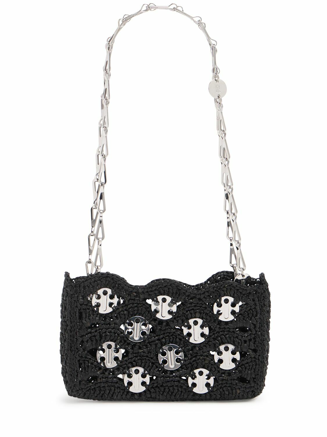 【Rabanne】 1969 Nano raffia shoulder bag rabanne 1969 Raffia Nano Bag | Shopbop