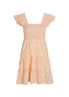 Rixo Sidney Floral-print Cotton Mini Dress Multicoloured