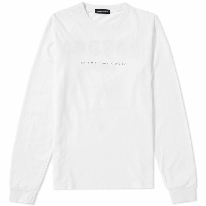 Photo: Undercover Take A Trip Long Sleeve Zip Tee White