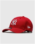New Era New York Yankees 9 Forty League Essentials Cap Red - Mens - Caps