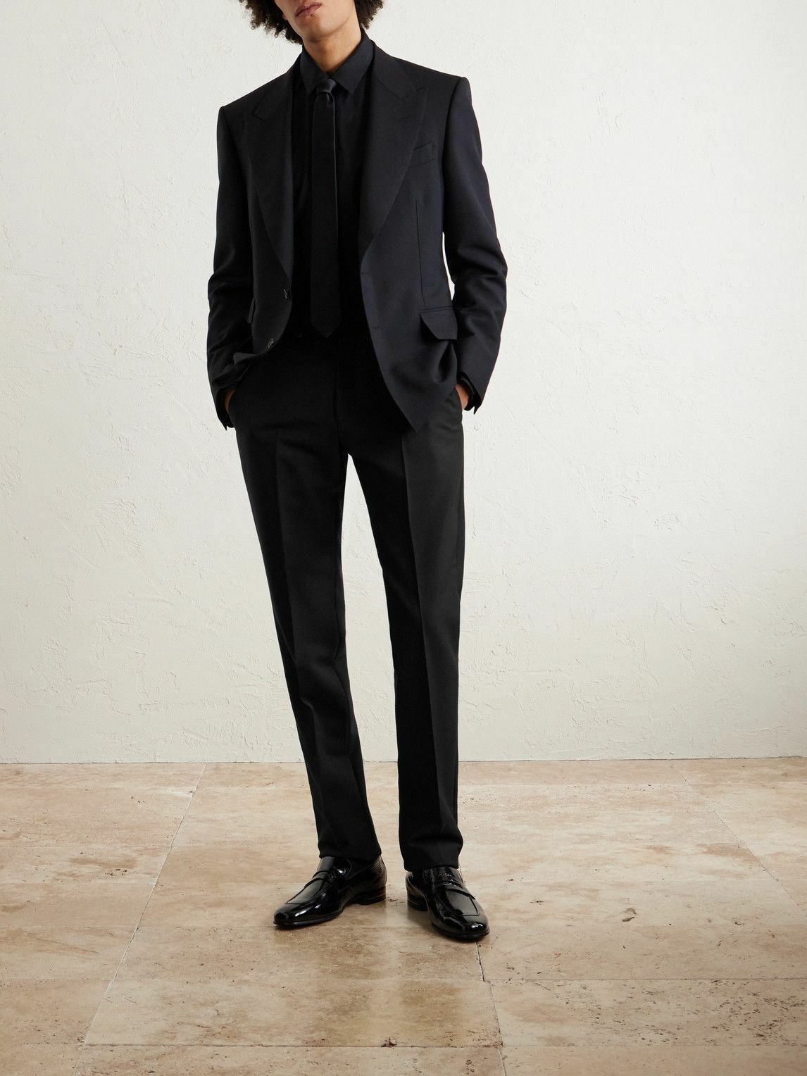 TOM FORD - Atticus Straight-Leg Wool and Mohair-Blend Suit