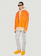 Reflect Denim Shirt in Orange