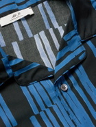 Mr P. - Striped Cotton Pyjama Set - Blue