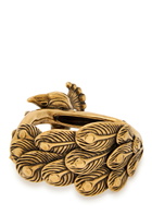 Chloe The Chloé Feather Peacock Bracelet - Gold - One Size