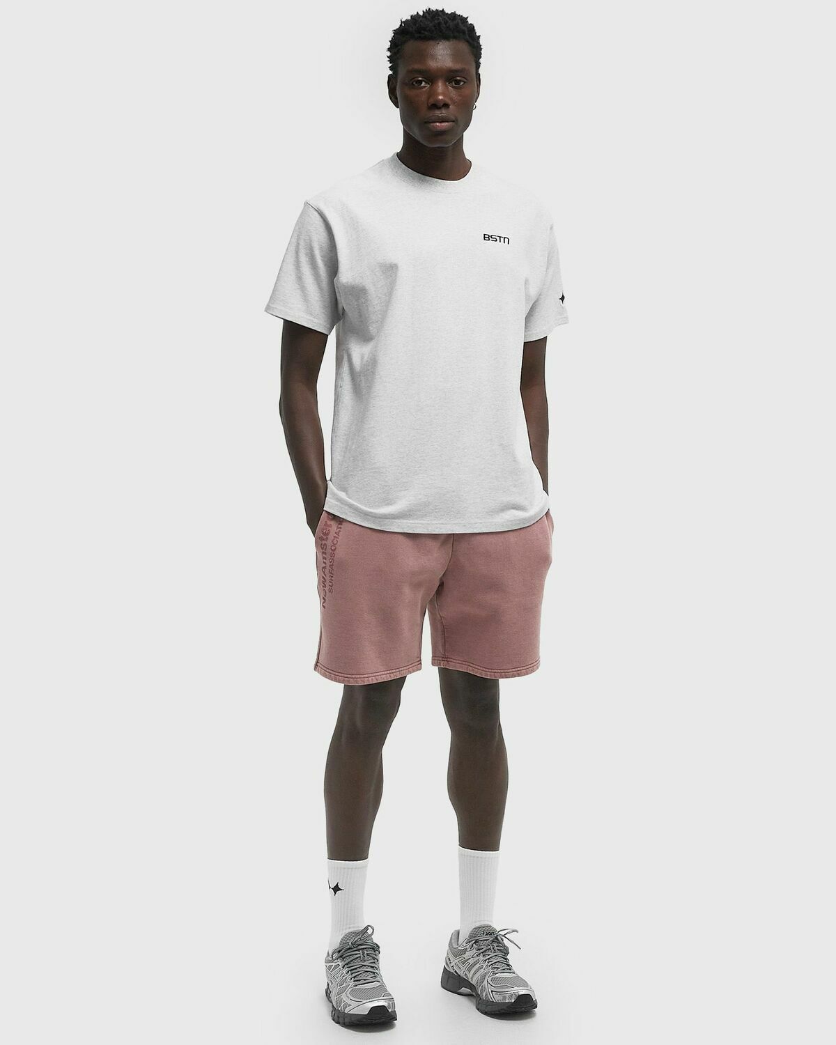 New Amsterdam LOGO SHORT pink Mens Casual Short