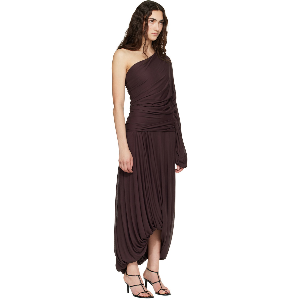Proenza Schouler Burgundy Gabri Maxi Dress