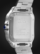 Cartier - Santos de Cartier Automatic 39.8mm Stainless Steel and PVD-Coated Watch, Ref. No. CRWSSA0047
