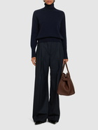 VICTORIA BECKHAM Wool Knit Turtleneck Sweater