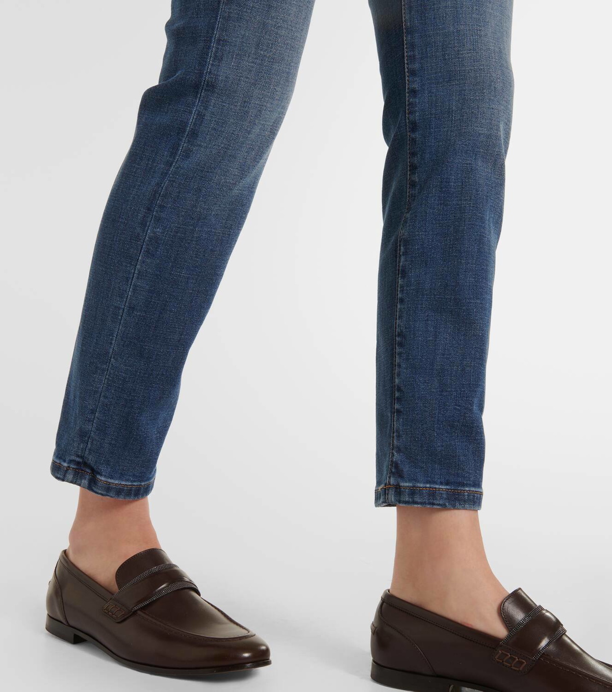 Brunello Cucinelli Mid-rise skinny jeans Brunello Cucinelli