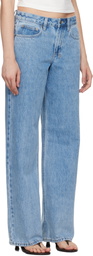 Ksubi Blue Low Rider Jeans