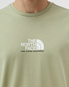 The North Face S/S Fine Alpine Equipment Tee 3 Green - Mens - Shortsleeves