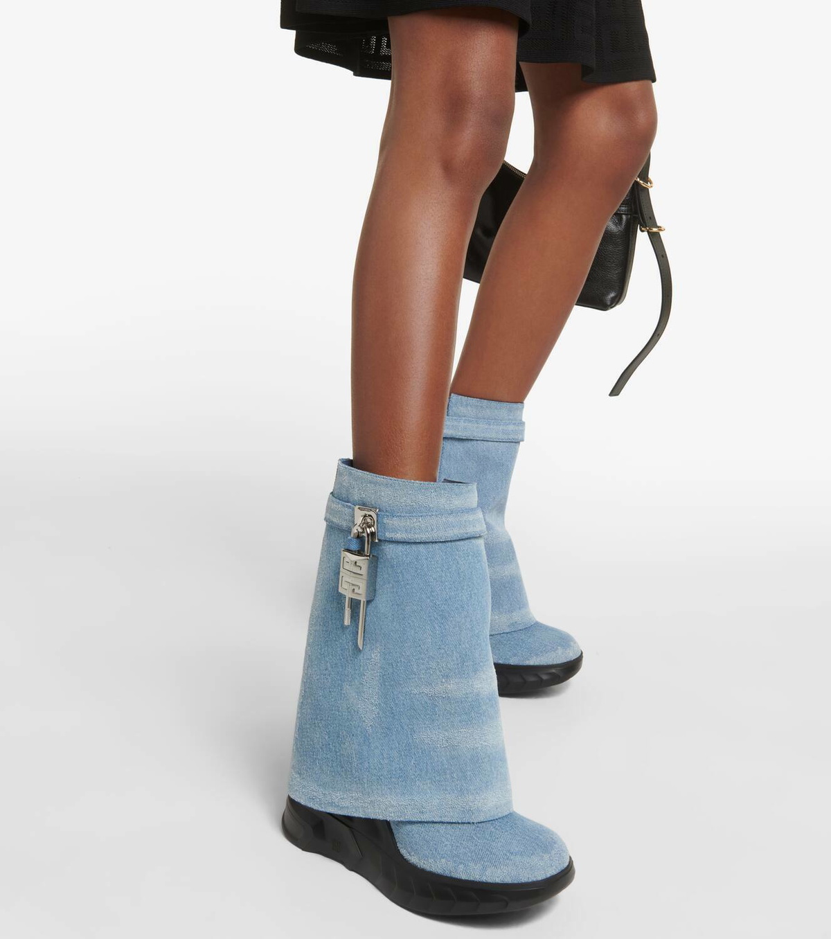 givenchy sock boots blue