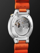 Hermès Timepieces - Cut Automatic 36mm Stainless Steel and Rubber Watch, Ref. No. 403195WW00