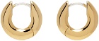 Numbering Gold #7115 Earrings