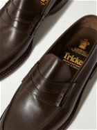 Tricker's - Adam Burnished-Leather Penny Loafers - Brown