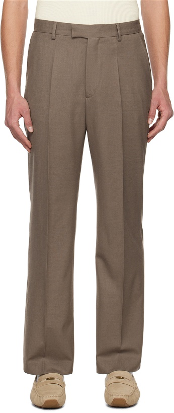 Photo: Second/Layer Brown Primo Trousers