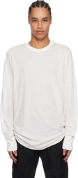 11 by Boris Bidjan Saberi White LS1C T-shirt