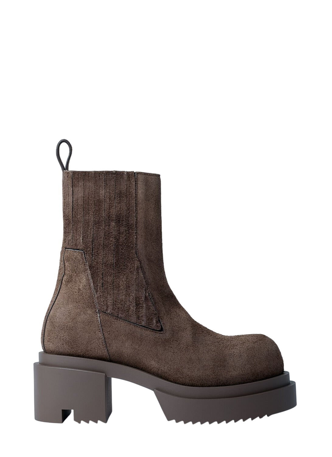 Rick Owens Gray Beatle Bogun Boots Rick Owens