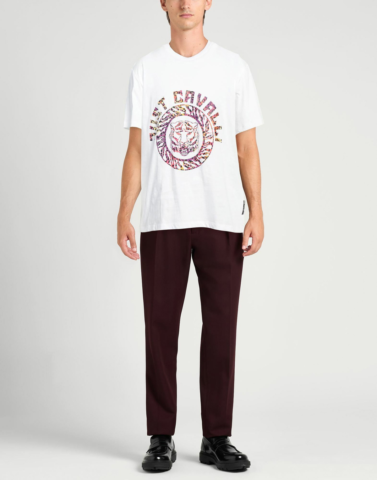 Just Cavalli Mens T-shirt in White