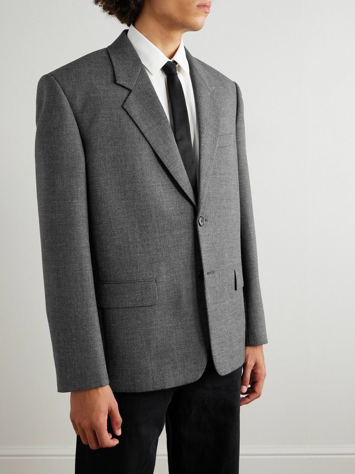 Saint Laurent - Man - Grey - Blazer