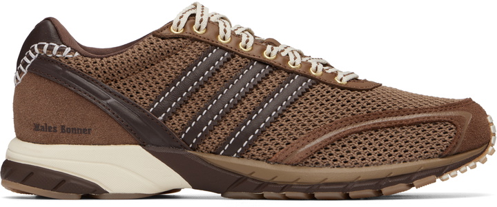 Photo: Wales Bonner Brown adidas Originals Edition Adizero Adios Mesh Sneakers