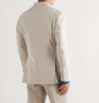 Boglioli - Slim-Fit Unstructured Stretch-Cotton Drill Suit Jacket - Neutrals