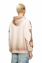Diesel Hoodie with graffiti print - Sweaters Mens in Brown
