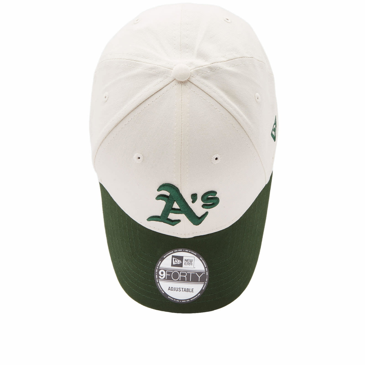 Women's New Era White/Black Oakland Athletics Team Pinstripe