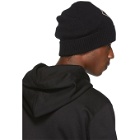 Dolce and Gabbana Black Embroidered DG Beanie