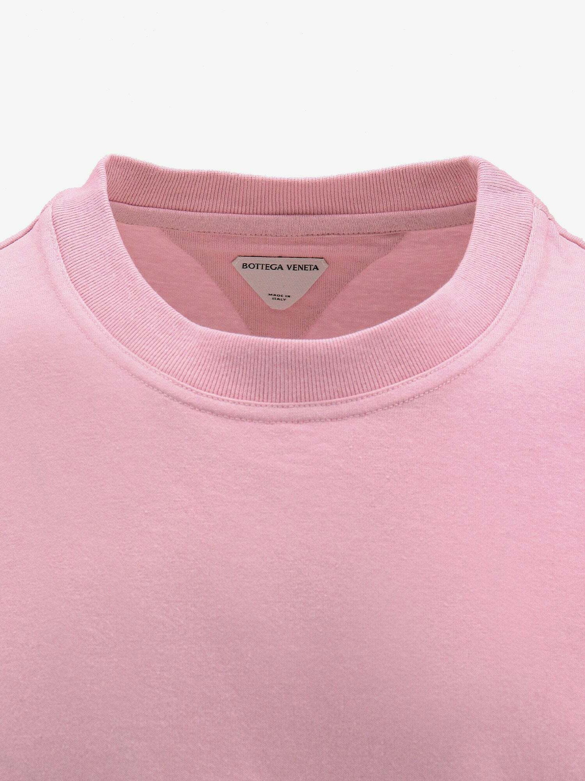 【関税込み】Bottega Veneta ピンク レザー プリントTシャツ Bottega Veneta Men's' Printed Leather Shirt in Pink | LN-CC®