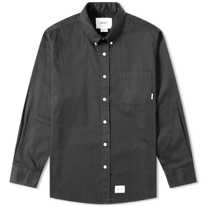 Photo: WTAPS Long Sleeve Button Down Shirt Black