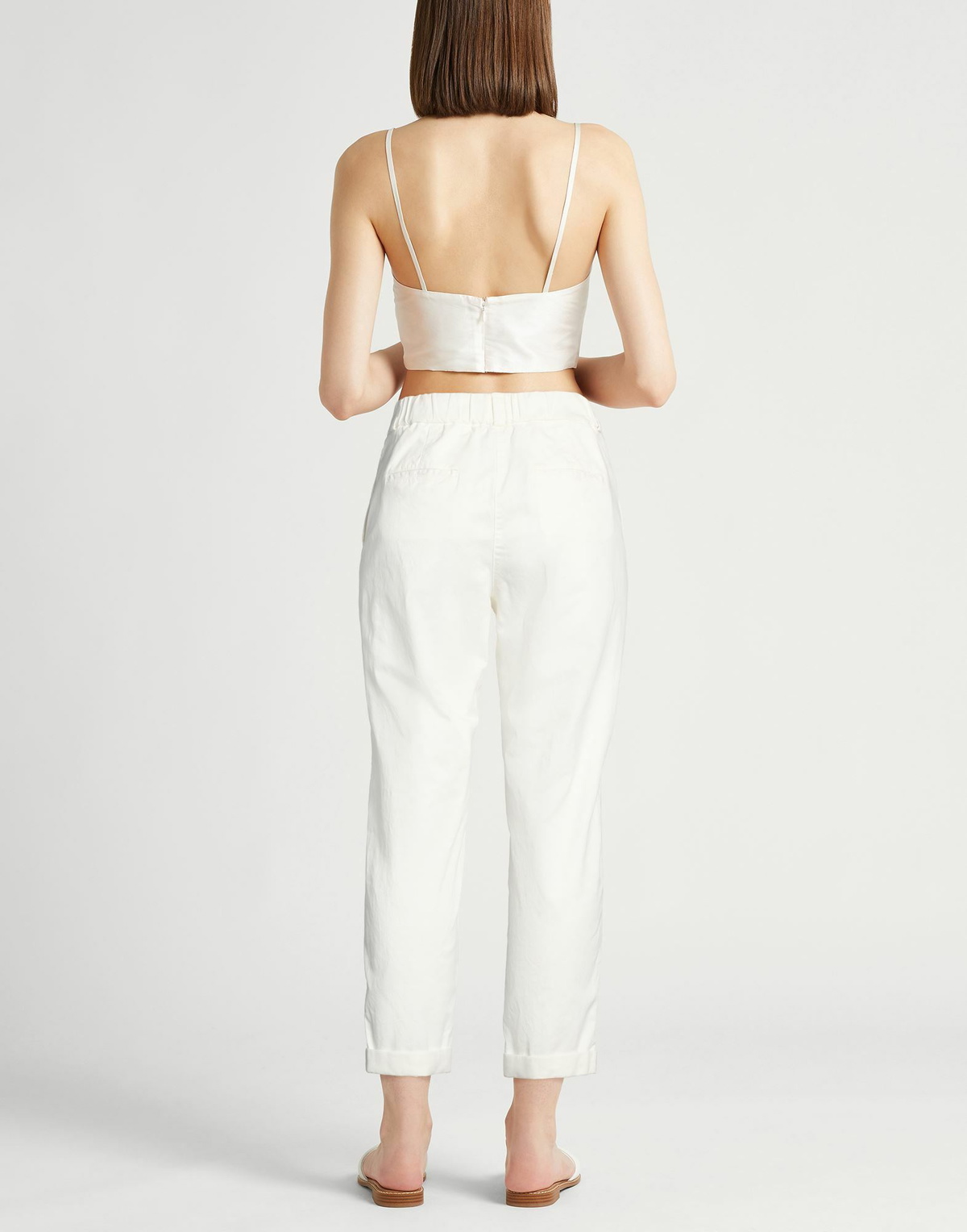 Peserico Womens Pants in White