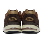 New Balance Brown Year of the Ox 991 Sneakers
