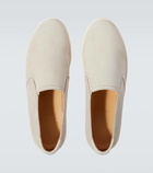 Brunello Cucinelli Suede slip-on sneakers