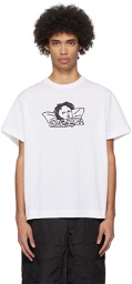 Simone Rocha White Angel Baby T-Shirt