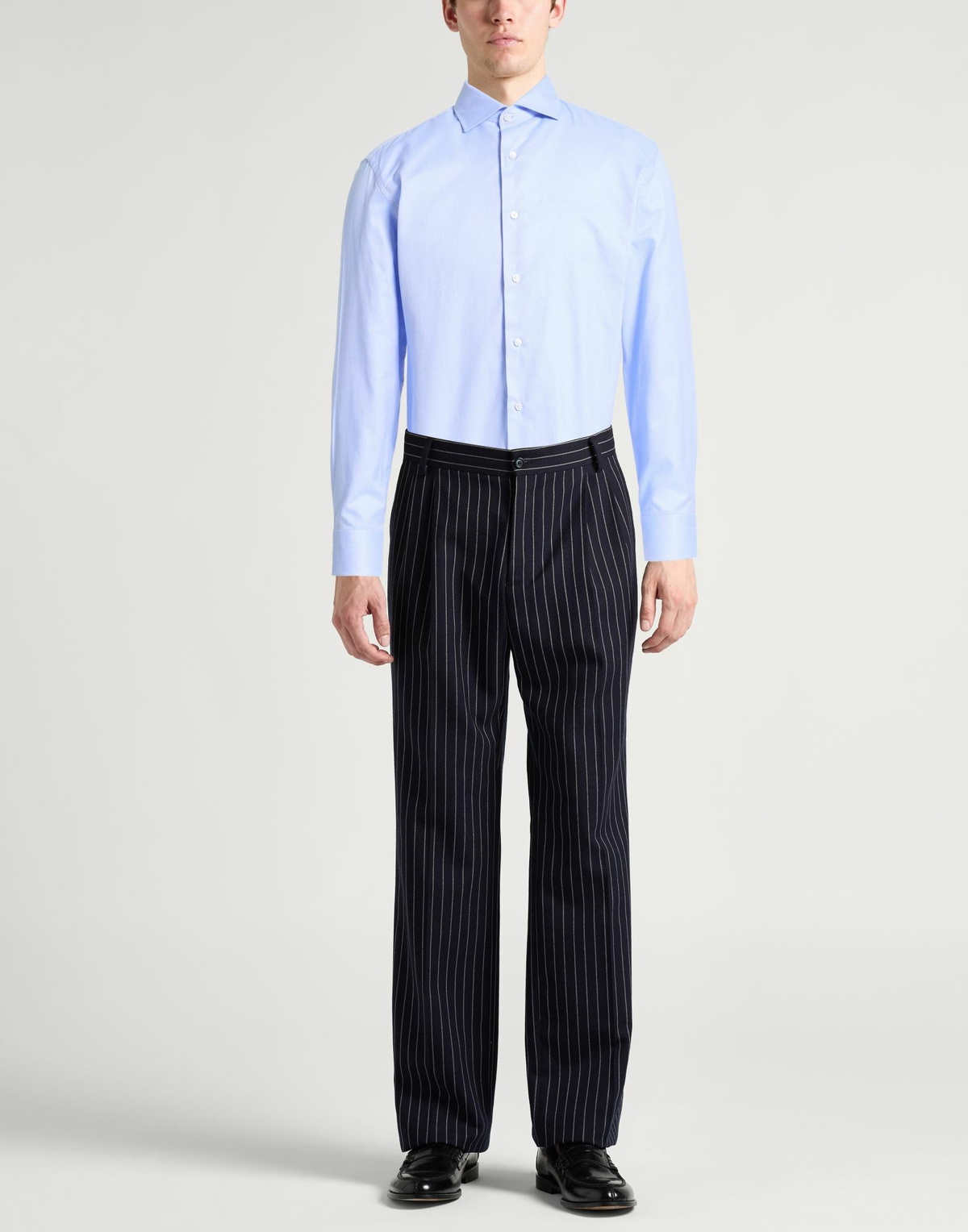 Caruso Mens Shirt Light in Blue