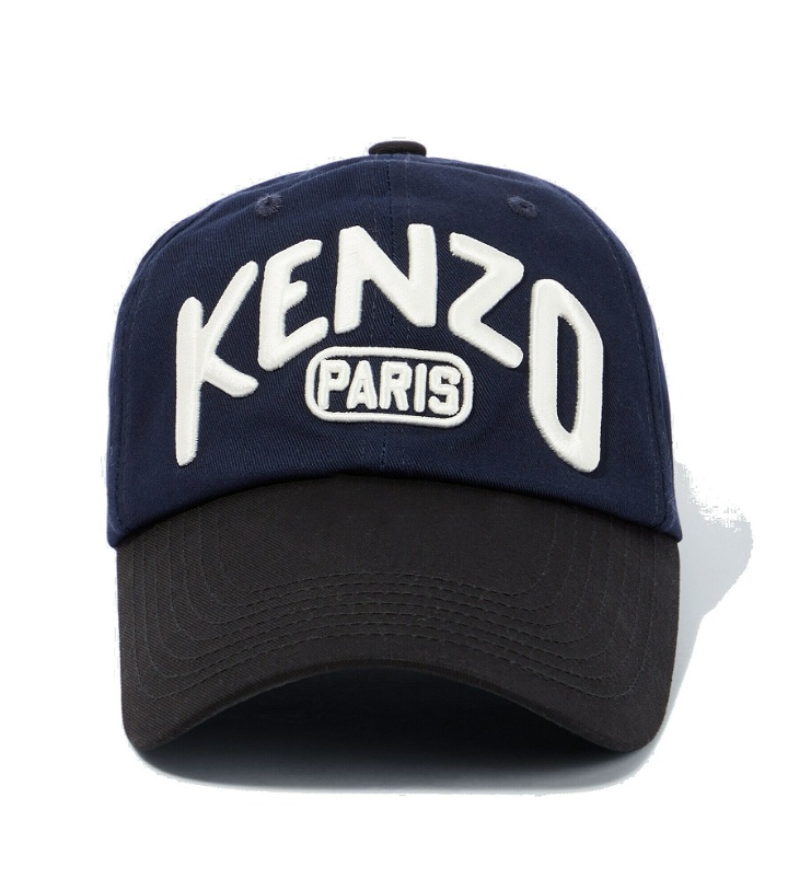 Photo: Kenzo - Logo cotton baseball cap